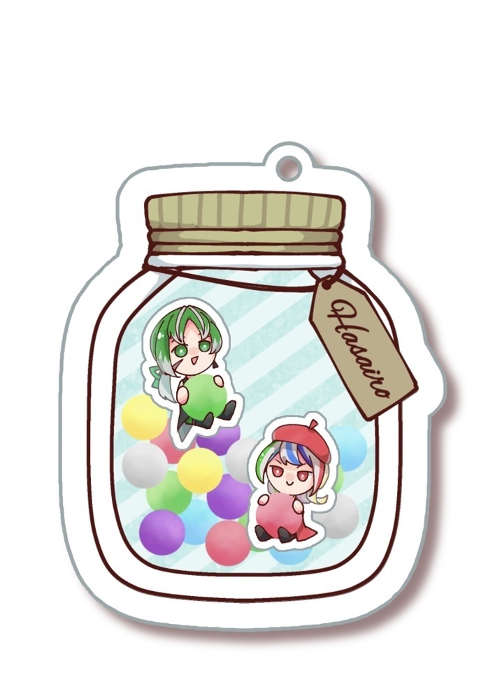 ハサイロシャカシャカアクキー