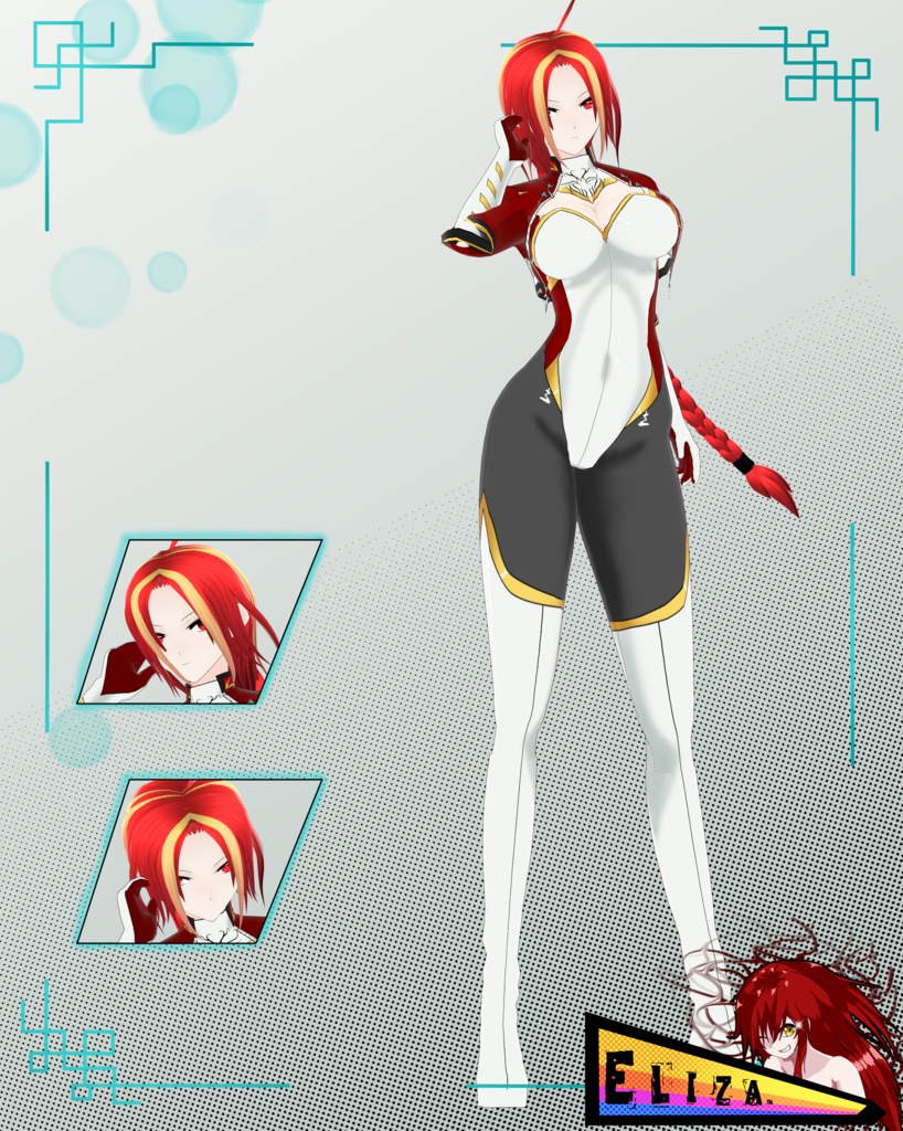 [VROID] Laritza Erione VROID FILE+VRM