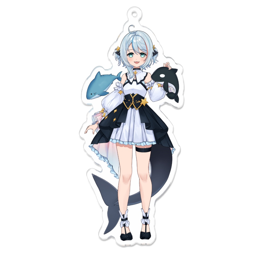 鮫雲 ふぅあ アクリルキーホルダー
