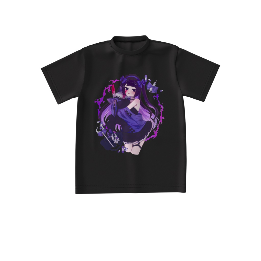 桃花鳥めくゆ ビッグシルエットTシャツ