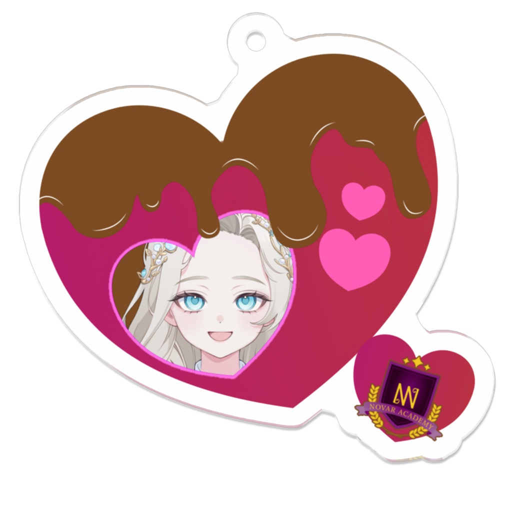 バレンタインアクキー 彩雪アリス