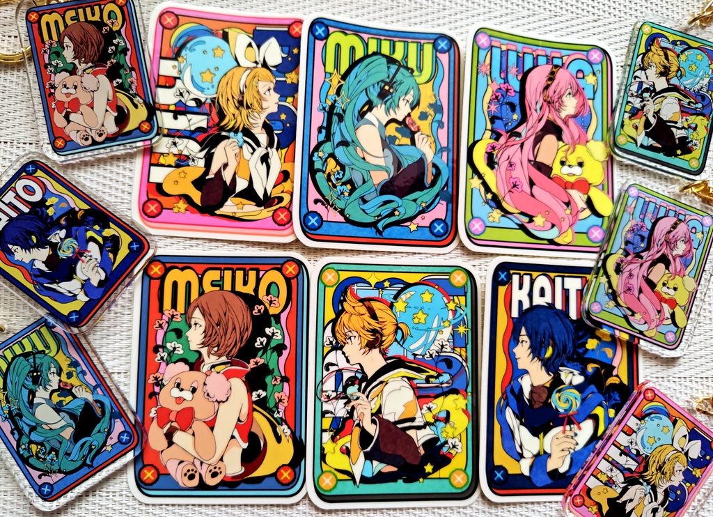 クリプトンズステッカー※キャラはこちらで選択可