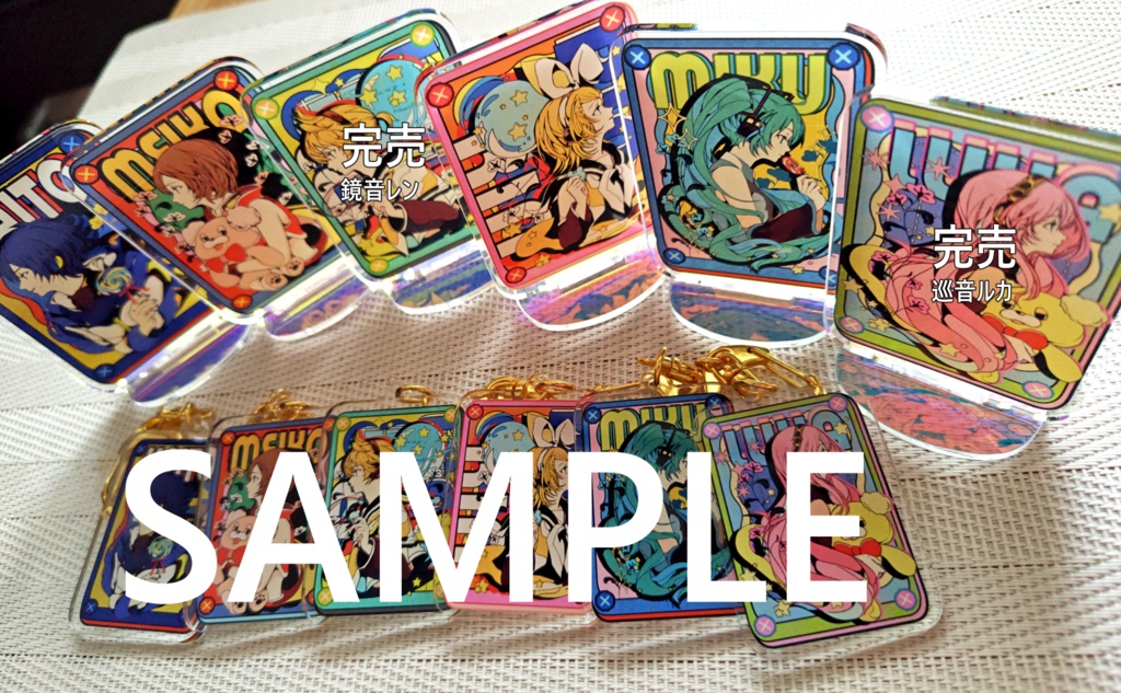 クリプトンズアクリルスタンド（※こちらのページで種類を選択できます）