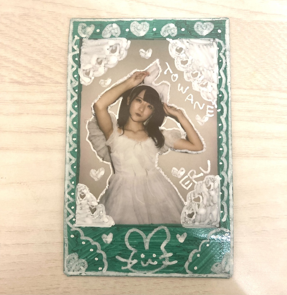 ♡うさぎデコチェキ♡