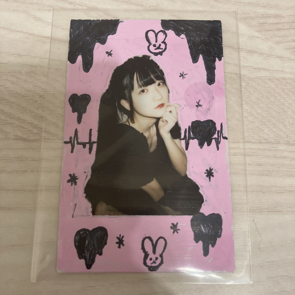 ♡病みかわゴスロリデコチェキ♡