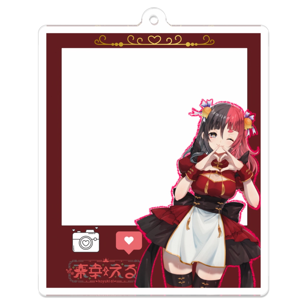 インスタ風アクキー