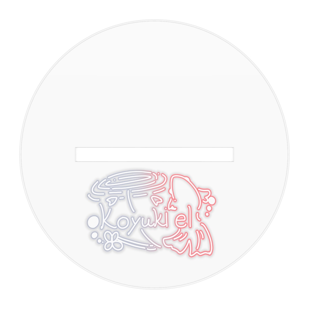 バニーえるちゃん・黒 アクリルスタンド