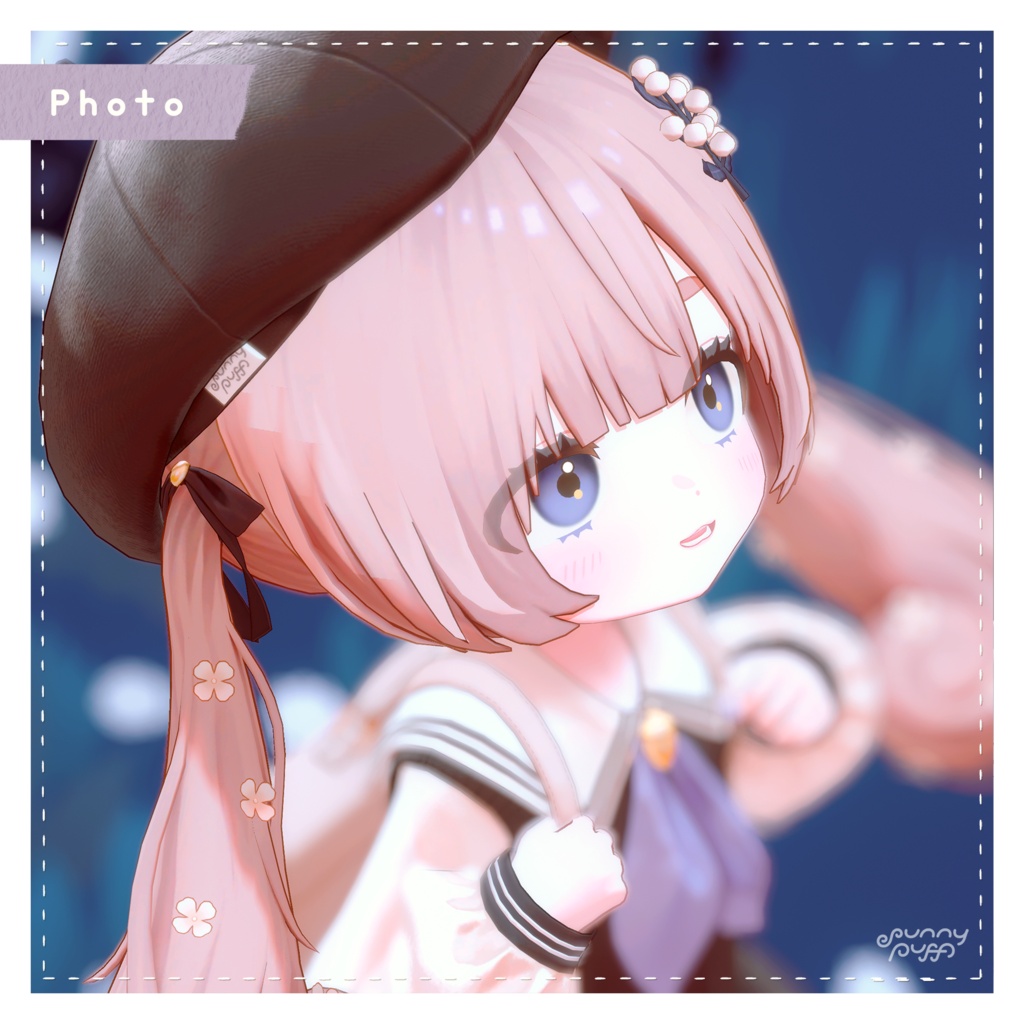 オリジナル3Dモデル『りこりす』