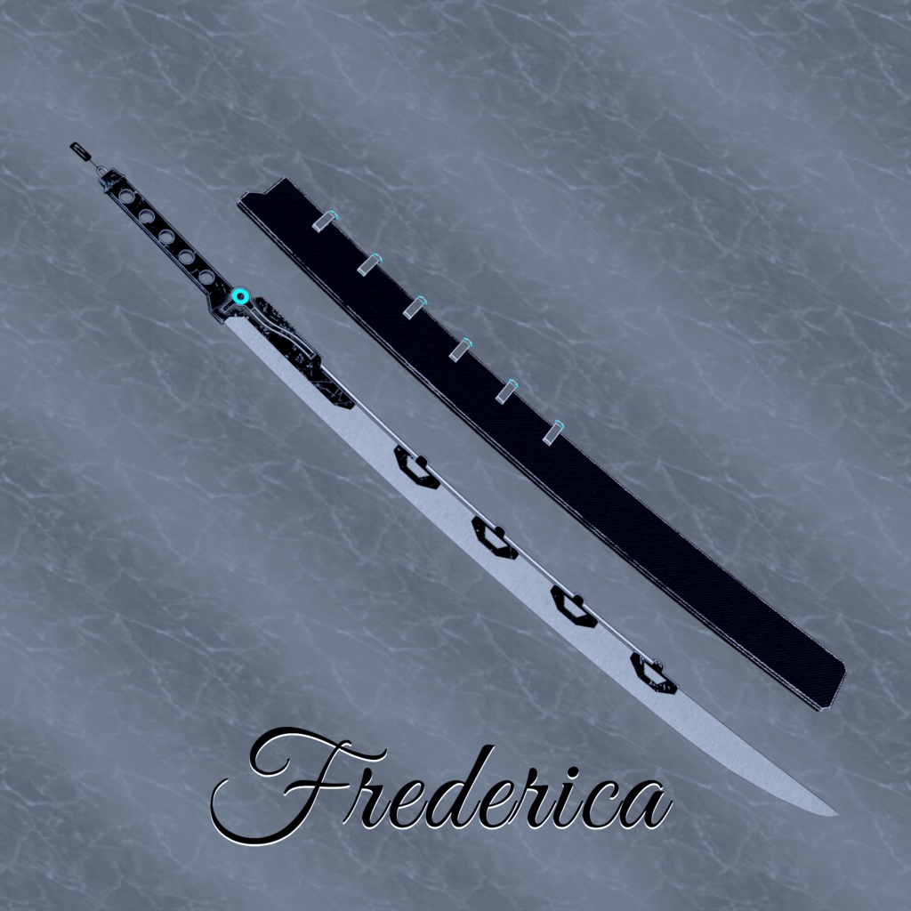 VRchat想定モデル P.002 type=S Frederica【MA前提】