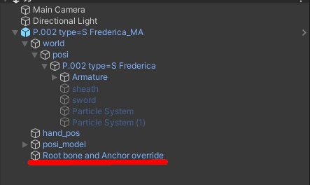 VRchat想定モデル P.002 type=S Frederica【MA前提】