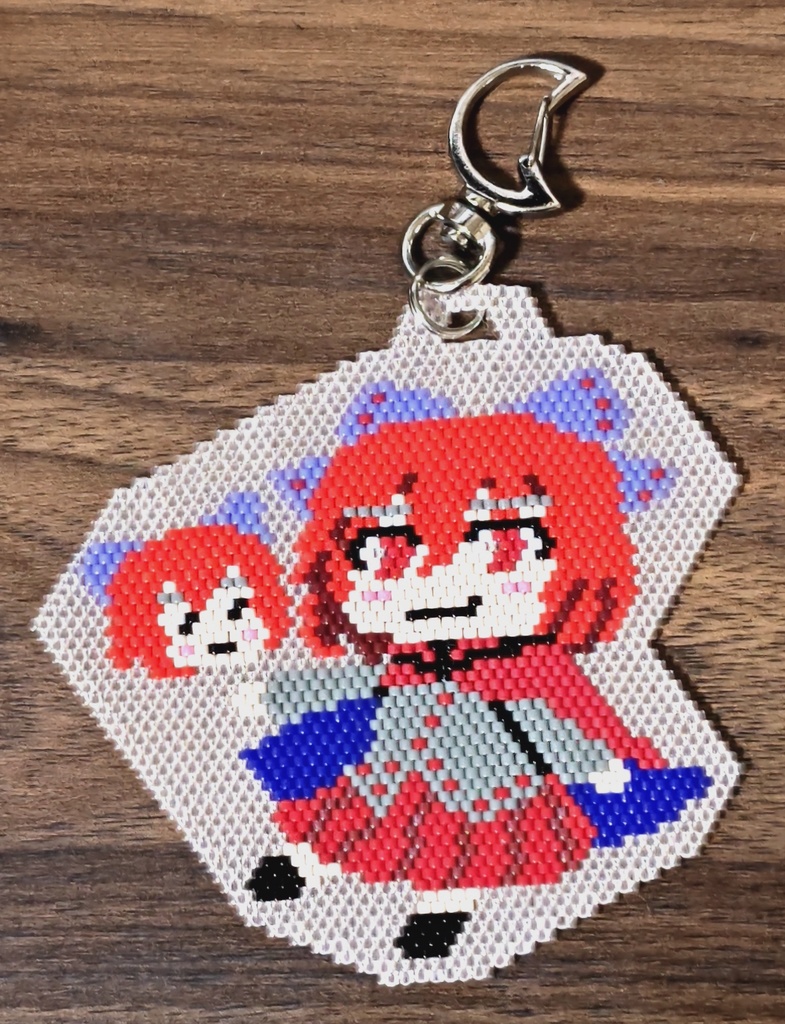 赤蛮奇　シェイプドステッチストラップ