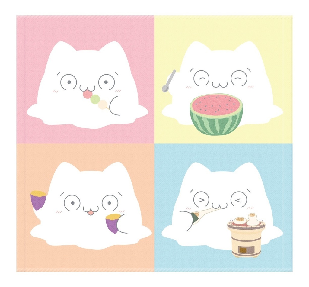 みかえるハンドタオル(四季)