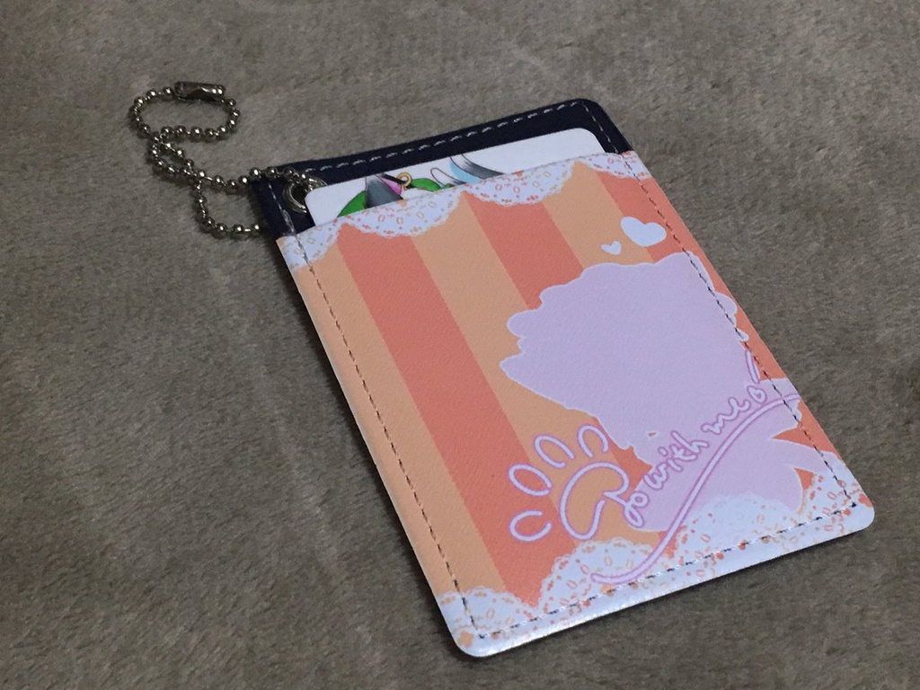 橙ちゃんパスケース