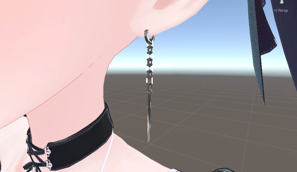 VRC想定ピアス(無料)
