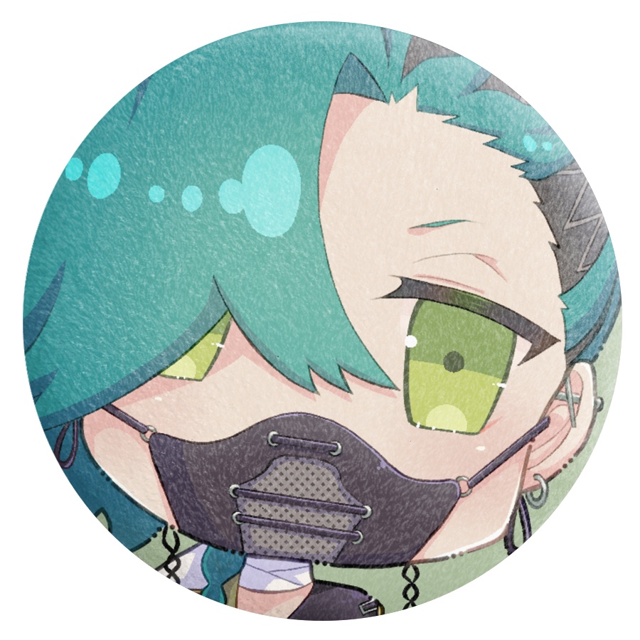 志献官ふわふわ缶バッジ