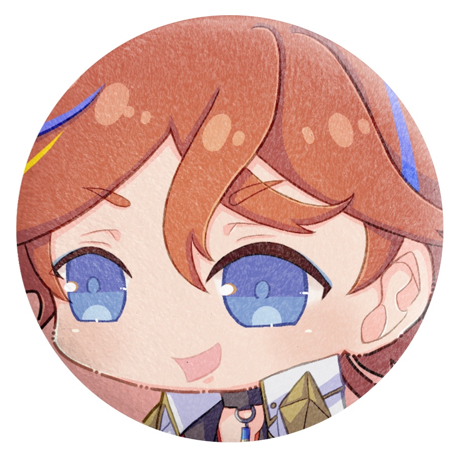 志献官ふわふわ缶バッジ