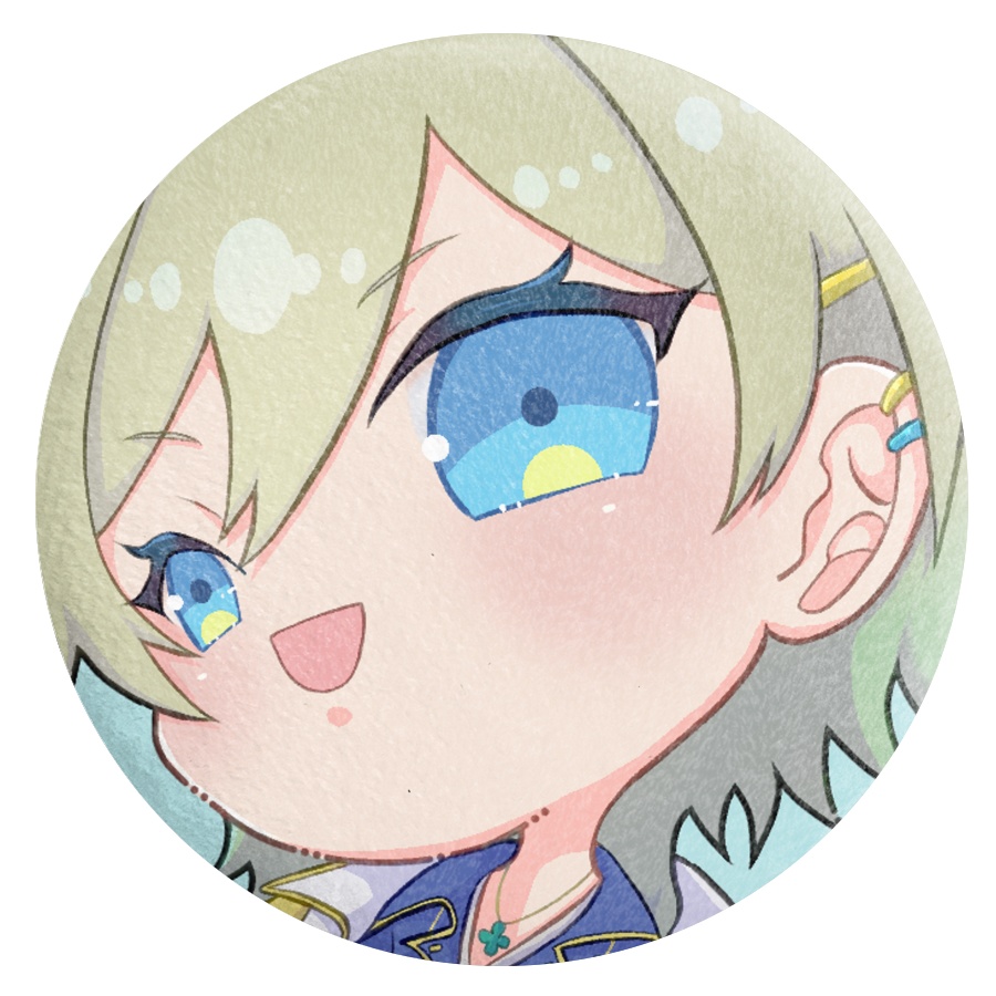 志献官ふわふわ缶バッジ