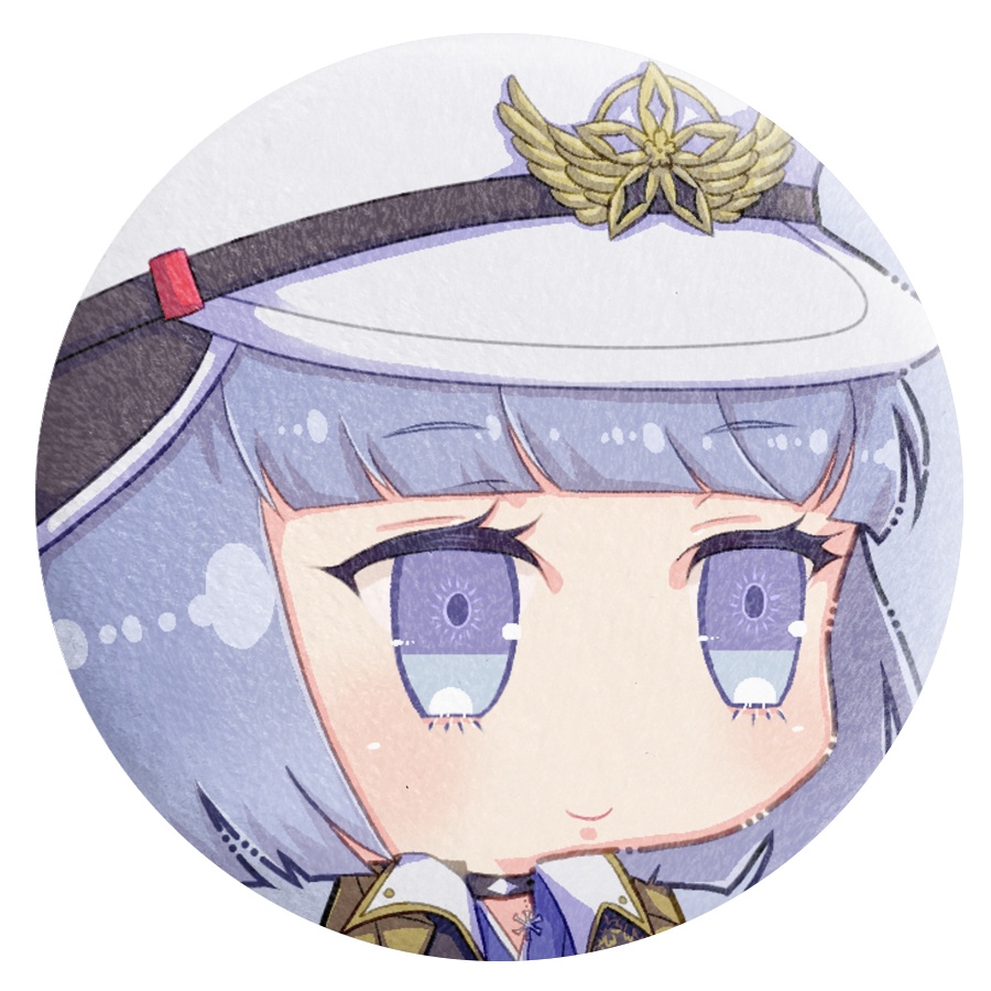 志献官ふわふわ缶バッジ