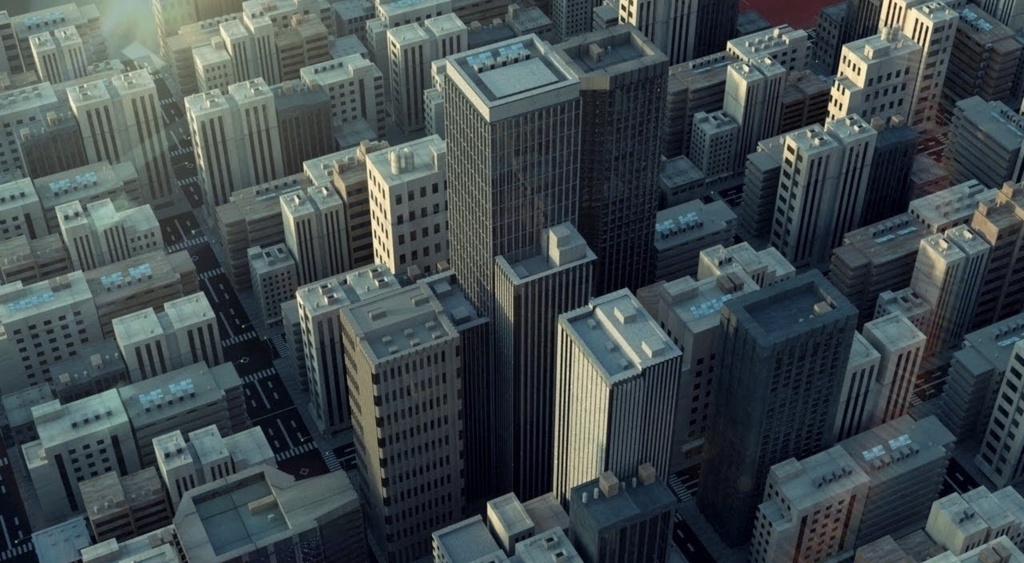 広大な街【3Dモデル】