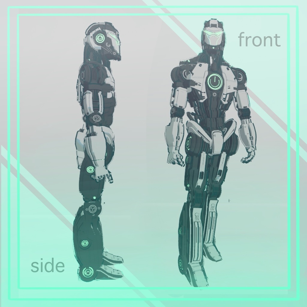 オリジナル3Dモデル「ネオアトルス」