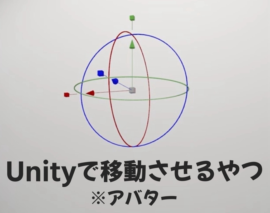 unityの移動させるやつ【アバター】