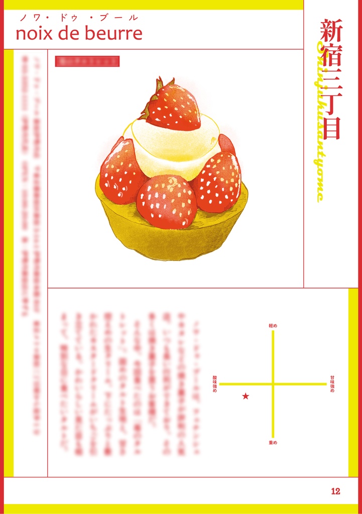 東京ケーキめぐり part.01 いちごのケーキ