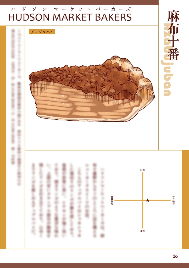 東京ケーキめぐり part.05 アップルパイ