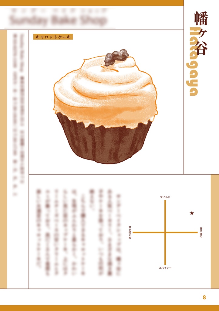 東京ケーキめぐり part.06 キャロットケーキ