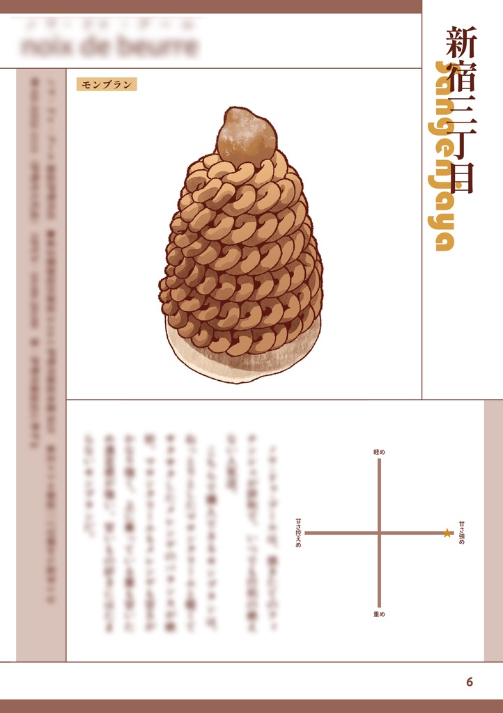 東京ケーキめぐり part.07 モンブラン