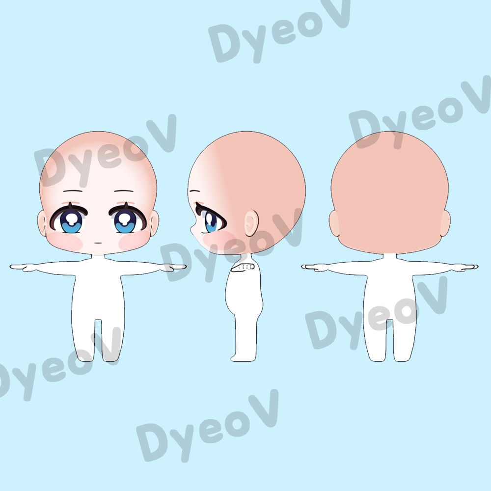 SD Virtual Character Tutorial Image Set