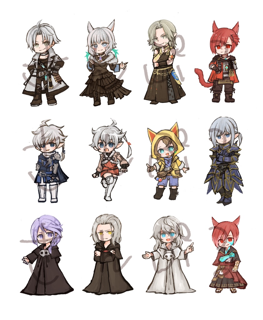 FF14シールセット