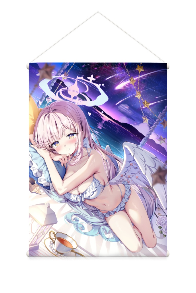 【全年齢版】ミカ(水着)タペストリー&アクリルプレート