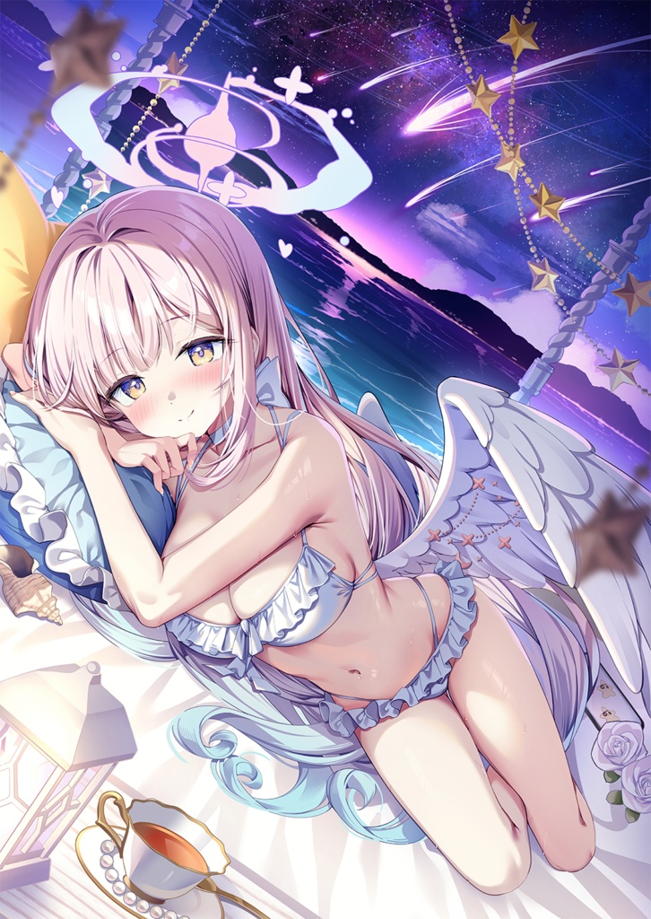 【C106通販限定受注生産】【全年齢版】ミカ（水着）タペストリー&アクリルプレート