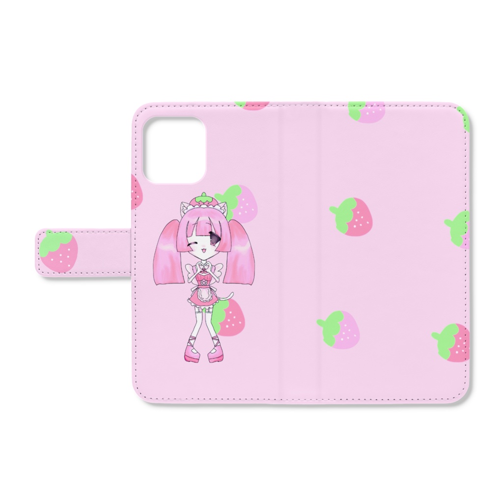 萌らぶり あまめの萌え萌えiPhone手帳カバー♡