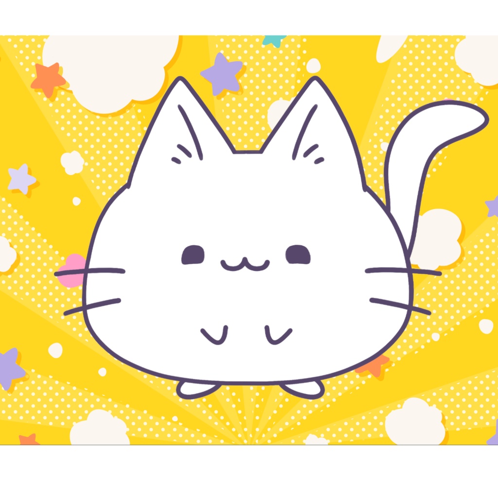 【汎用】猫饅頭 お前が猫になるんだよ【nizimaLIVE】【VTS】Live2Dモデル