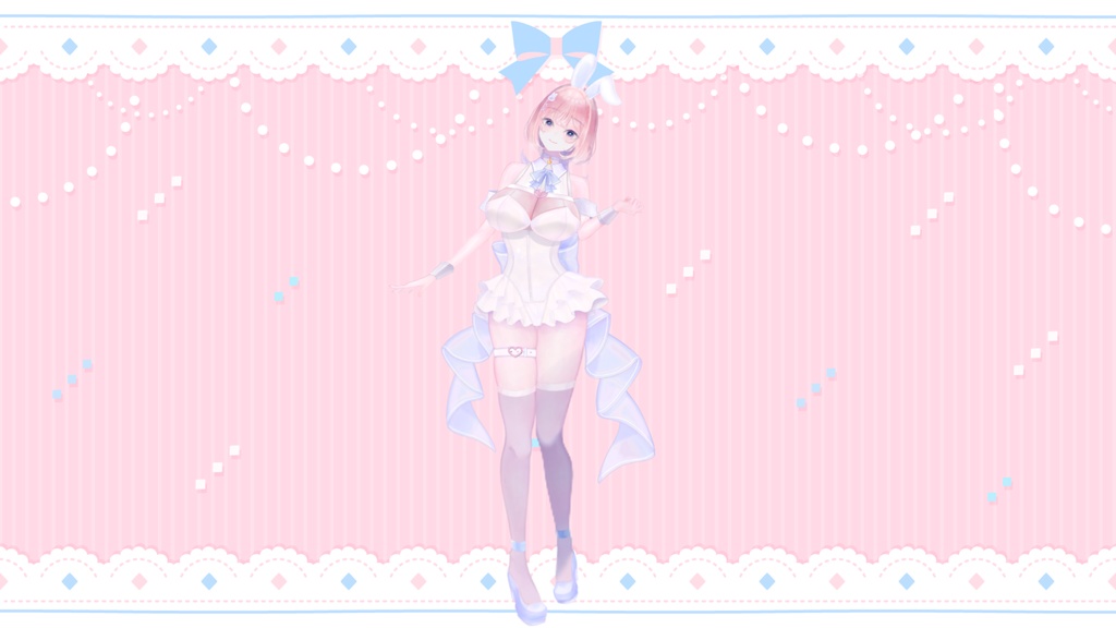 バニーガール 汎用 VTube Studio/nizimaLIVE