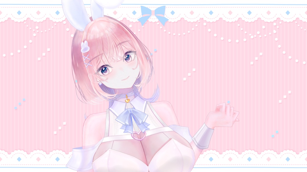 バニーガール 汎用 VTube Studio/nizimaLIVE