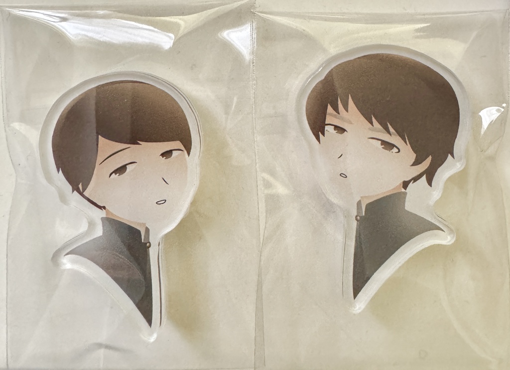 【柏木恭一・平田掌セット】グラデーションピンバッジ