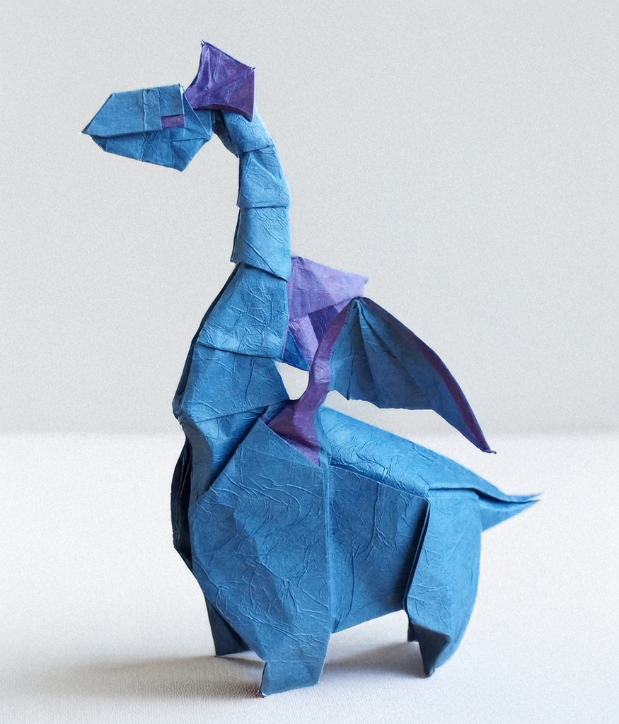 ブルドラ折り図 / Blue Dragon Diagram