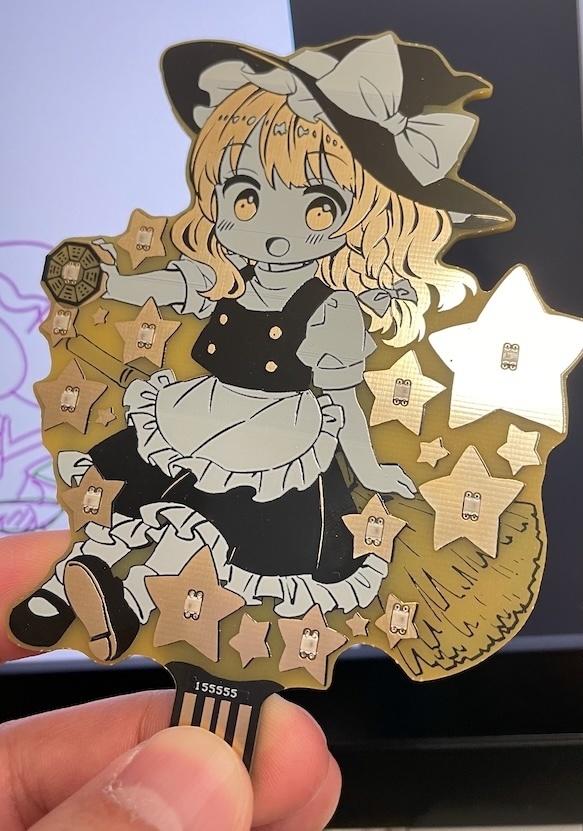 魔理沙の萌基板 / "Mariduino"