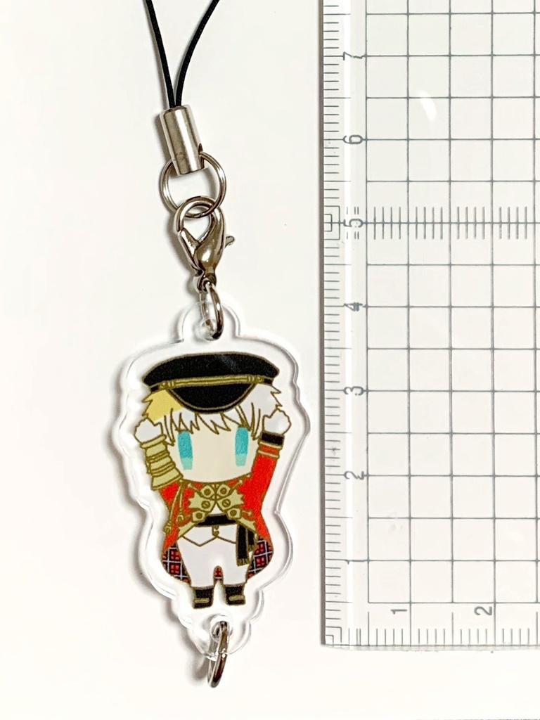 無印アメ独 アクリルチャームストラップ