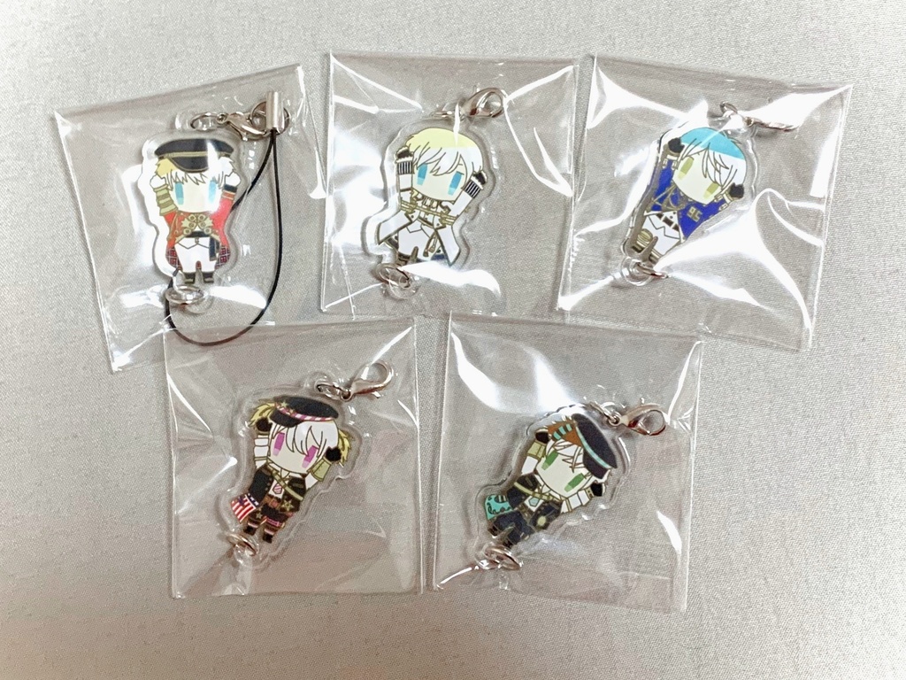 無印アメ独 アクリルチャームストラップ