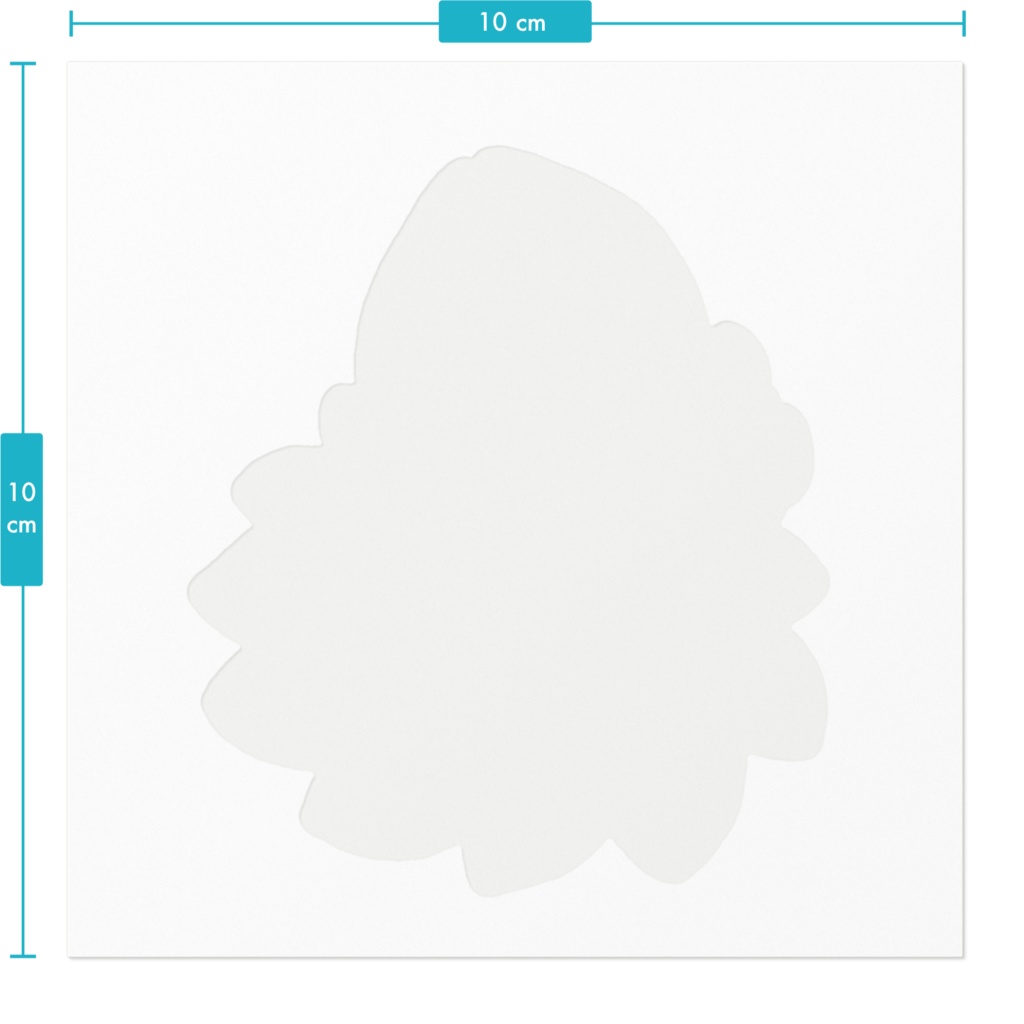 白桜九尾ステッカー