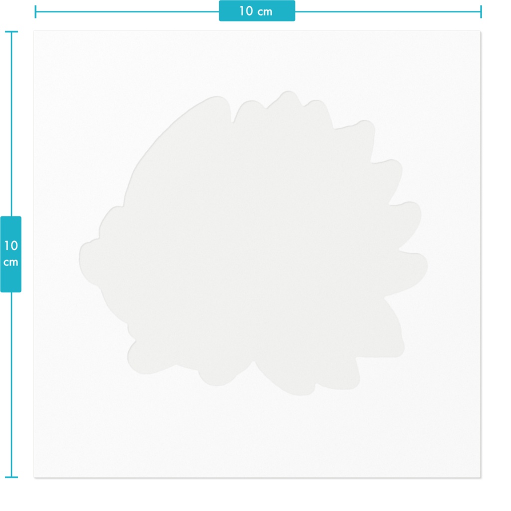 黒桜九尾ステッカー