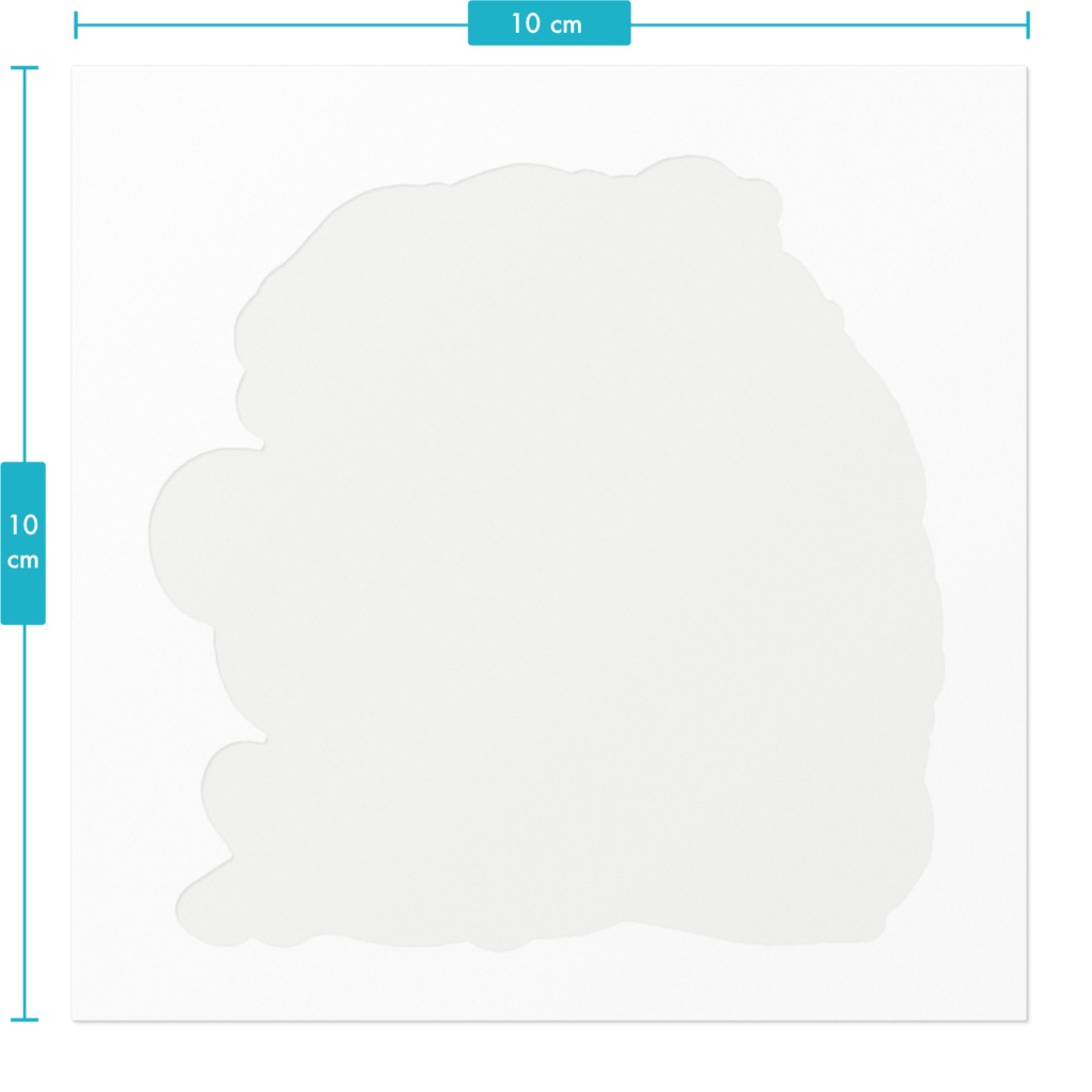 雨宿りたぬきさんステッカー