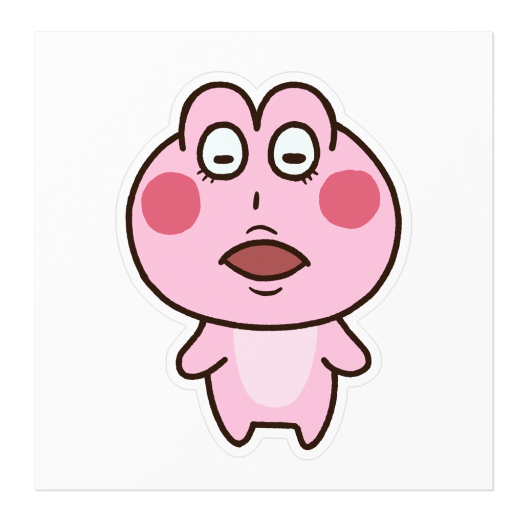 ステッカー(がま美)