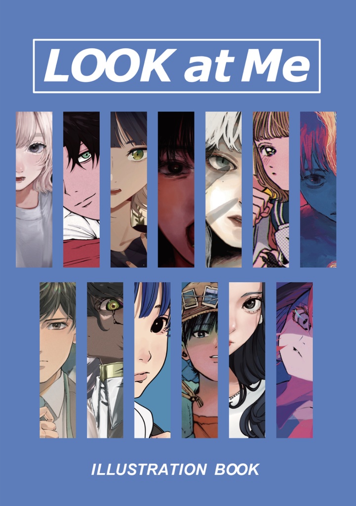 Group Exhibition「LOOK at Me」イラストBOOK