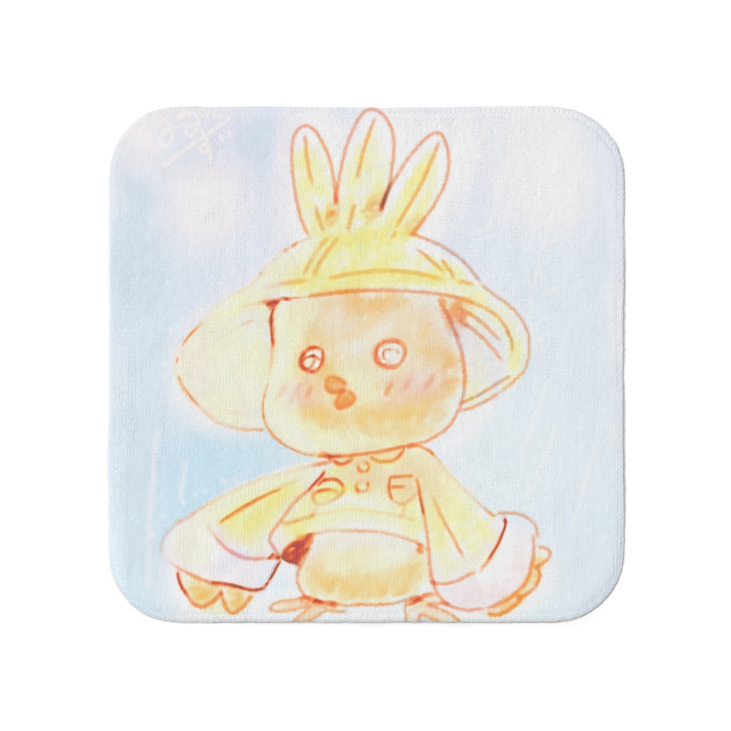 ピヨちゃんふわふわハンドタオル