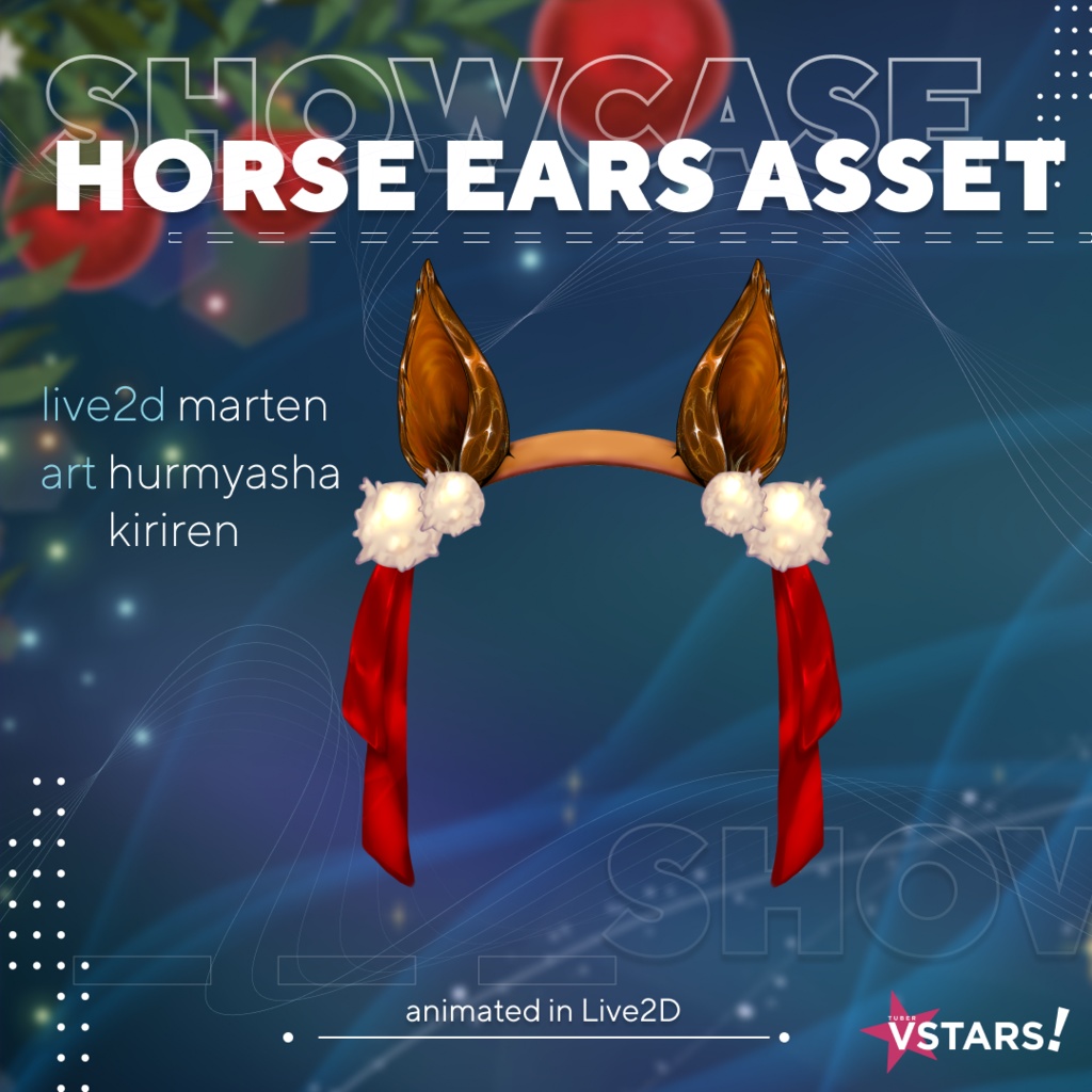 Horse Ears Live2D Asset