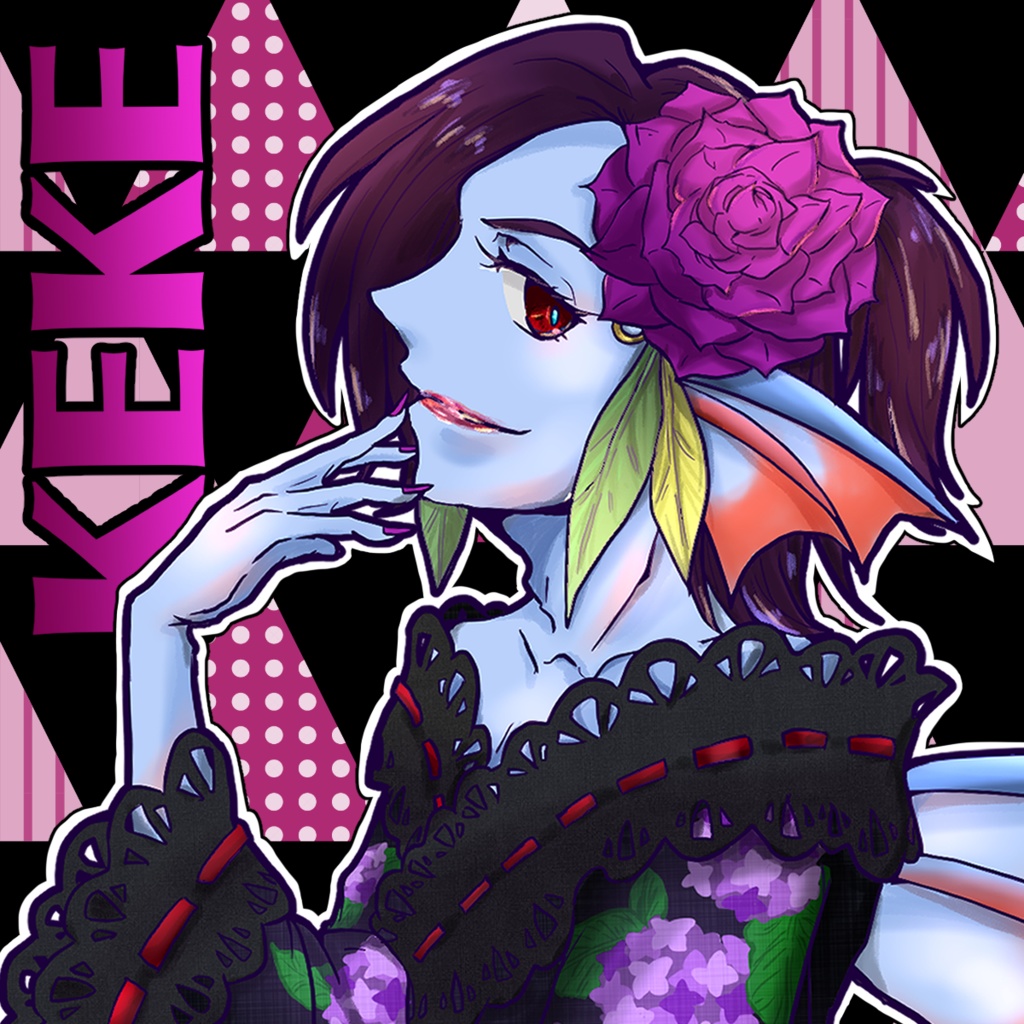 ソウラ読者キャラアクキー